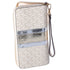 Michael Kors Jet Set Large Continental Wristlet Center Stripe MK Pale Gold Michael Kors Wallets